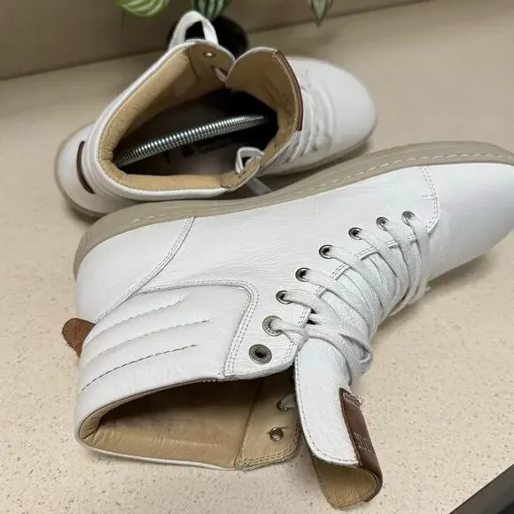 •VNDS• Birkenstock Women’s Bartlett Kids White Leather Shoes • EU40 - Picture 11 of 13